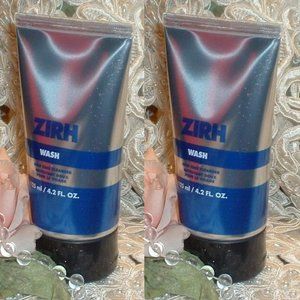 TWO  Zirh International Wash Mild Face Cleanser ~ 4.2 oz /125ml ~ NEW IN BOXES